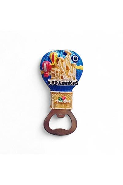 REYYAN Bottle Opener and Magnet Cappadocia Made of Polyester Mold