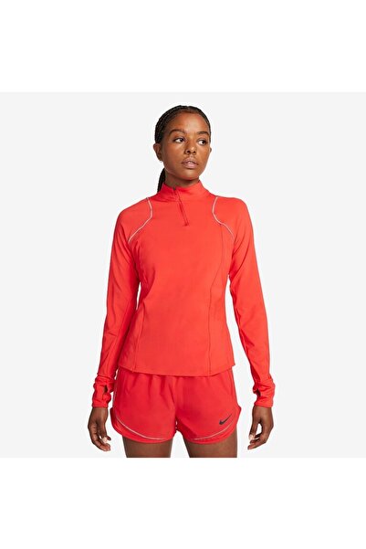 Nike Dri Fit Run Division Midlayer T-shirt Women's Чверть-застібка на блискав...