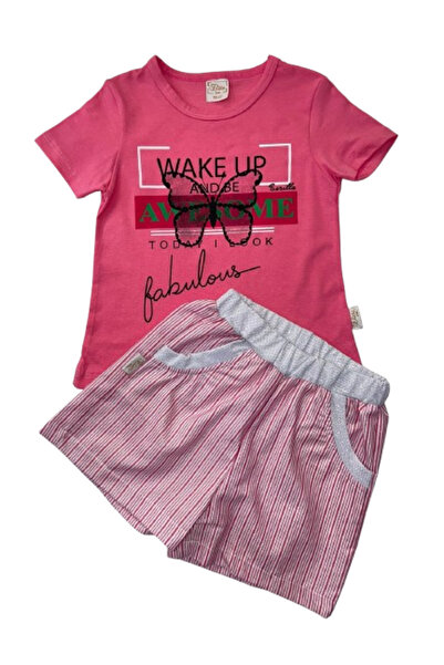 GENERAL Butterfly set: T-shirt and skirt - ages 5 to 8