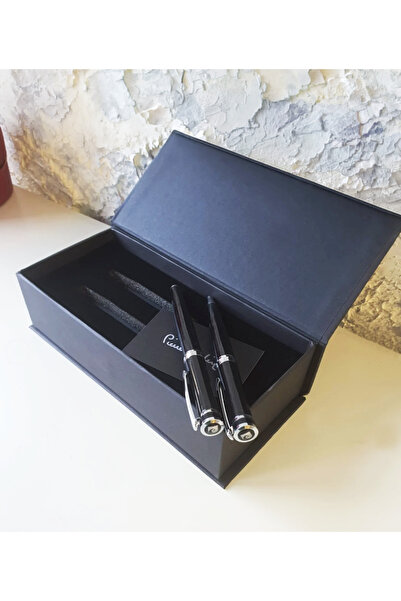 Pierre Cardin Pierre C. Vander Noir Tükenmez & Roller İmza Kalem Seti