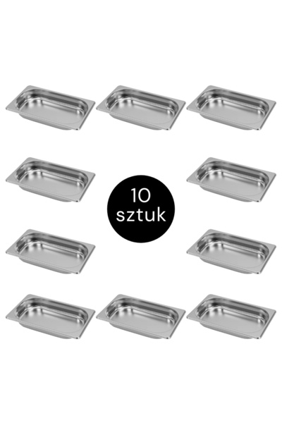 Other GN container Mega-M 1/4 265x162x40 (set of 10) N