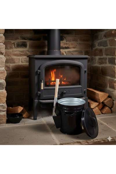 SOBA şömine kül kovası kürek hediyeli