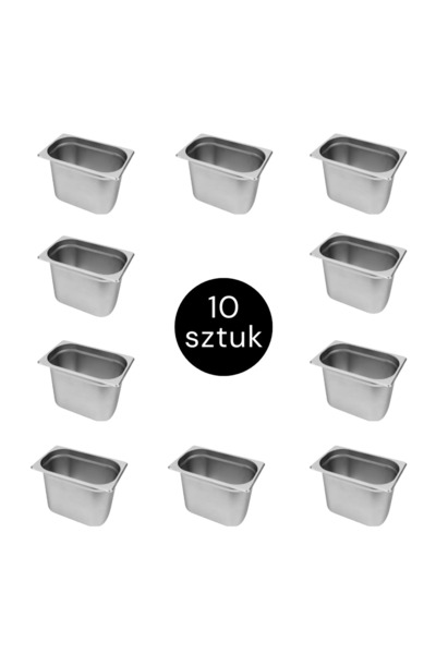 Other GN container Mega-M 1/4 265x162x200 (set of 10) N