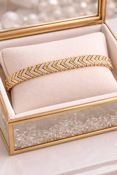 Çelik Taşlı bileklik