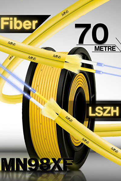 MN6 كابل ألياف ضوئية MN98XF بطول 70 مترًا G652D LSZH - حل ألياف ضوئية عالي ال...