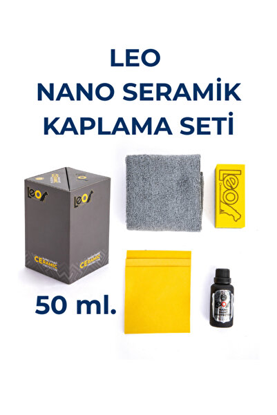 LEO Nano Seramik Kaplama Seti – El Uygulamasına Uygun Komple Seramik Seti- 50 ml.