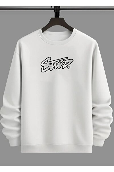 ELAN WEAR Unisex Printed Sweatshirt, 2-Thread Quality Fabric, Oversized Cut.