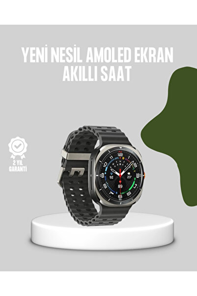 LTG Nova Akıllı Saat Kablosuz Şarj Arama Cevaplama Ve Geniş Ekran Desteği