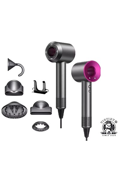 victiny Επαγγελματικό πιστολάκι μαλλιών με 5 εξαρτήματα και κουτί αποθήκευσης