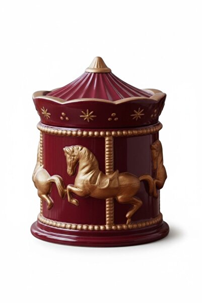 Roses ATLI KARINCA DESENLİ KOKULU MUM EV DEKORASYONU VE HEDİYELİK EŞYA