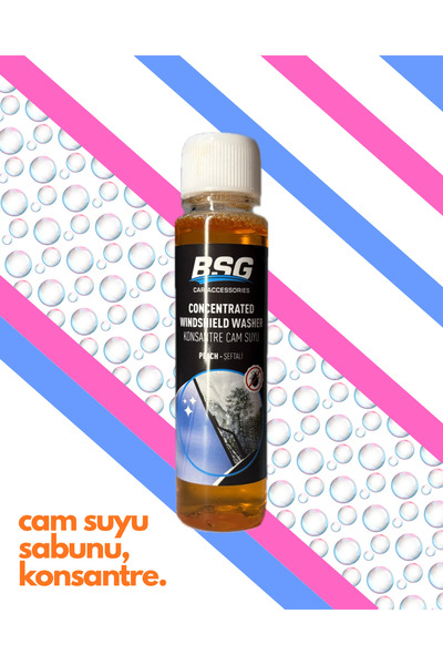 BSG Konsantre Cam Temizleme Sabunu | Cam Suyu Sabunu