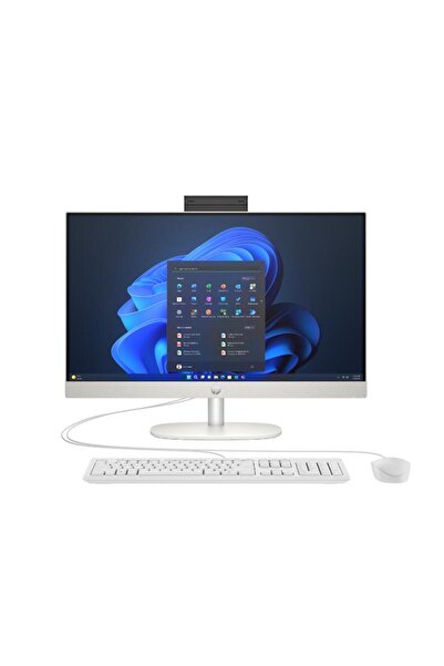 HP krk AIO PRO 240 G10 A54Z6ET INTEL ULTRA 5-125U 16GB 512SSD 23.8 DOS BEYAZ krk