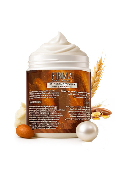 Firma care nature بلسم فيرما للشعر - للشعر التالف والمجعد - زبدة الشيا، زيت ا...