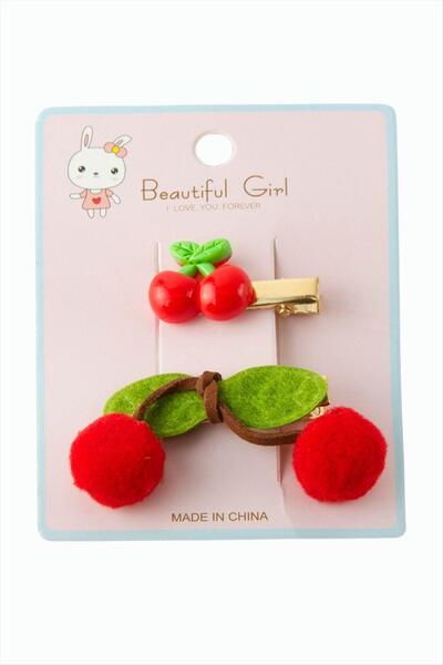 FREEDOM STOREE Clemă cu cireșe 2 bucăți