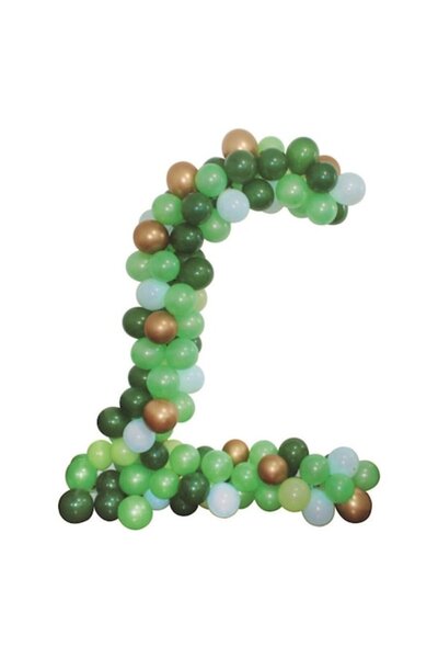 SDX Market Set 123 baloane pentru aranjament arcuit 5 m, Verde