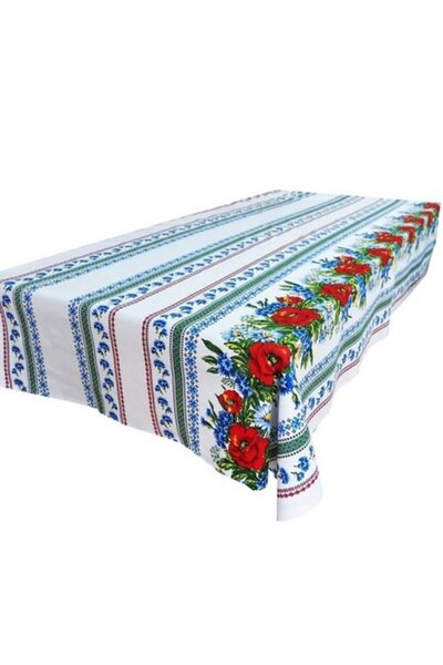 OEM Cotton tablecloth with traditional motifs 125 x 150 cm