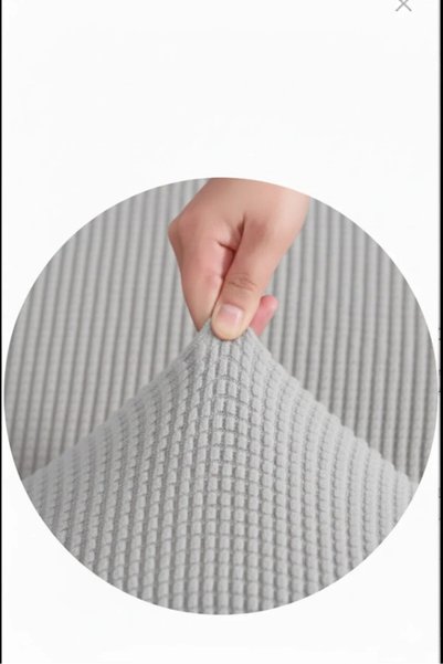 her evemağaza Bella Home Bamboo Strech Checked Sofa Cover 180 X 230