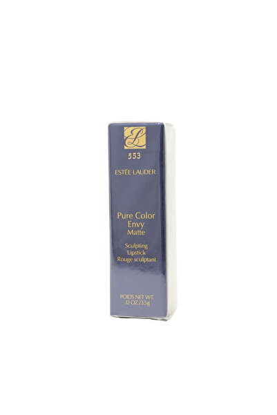 Estee Lauder , Pure Color Envy - Matte, Cream Lipstick, 553, Passion, 3.5 g