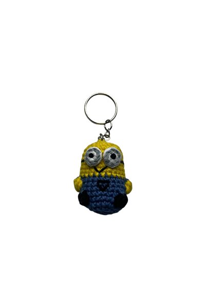 Morey Amigurumi Knitted Keychain - Handmade Bag Accessory and Gift Figure