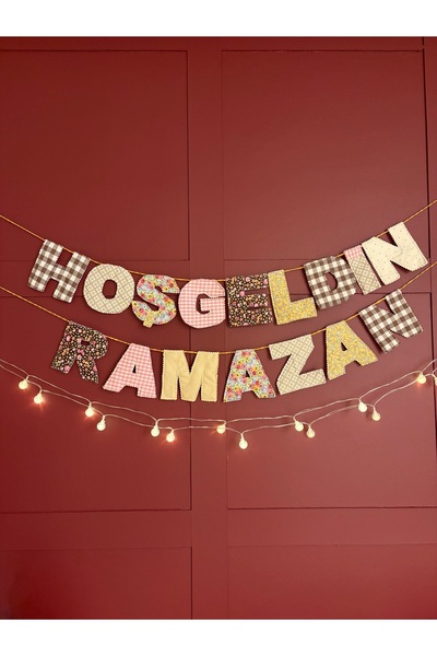 hibon Ramazan Süslemeleri Elde Dikim Hoşgeldin Ramazan Duvar ve Pencere İpli ...