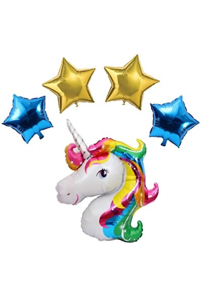 It's Party Time Set de 5 baloane de petrecere cu unicorni