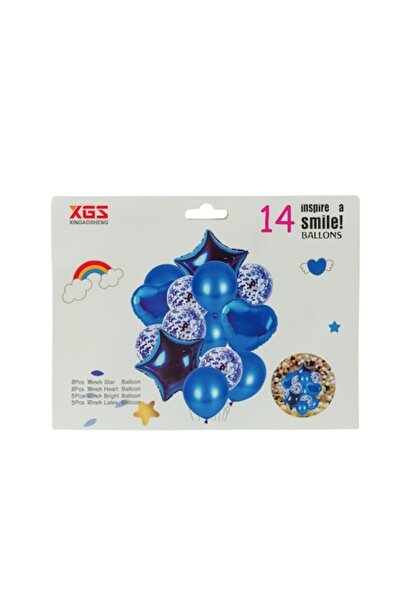 XGS Σετ 14 μπαλονιών, μπλε