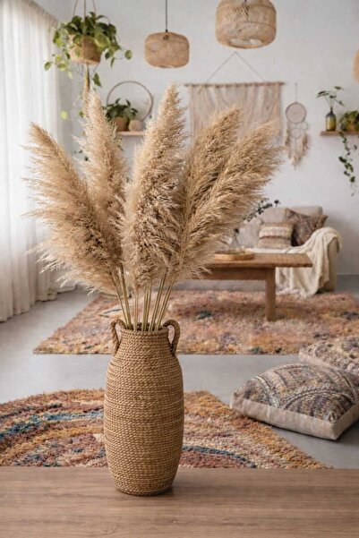 NİRELVA MÜJDECİ BÜYÜK BOY PAMPAS 100 CM 10 ADET MODERN DEKORASYON