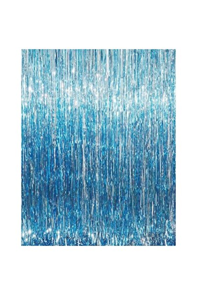 It's Party Time Διακοσμητική Κουρτίνα, Ώρα για Πάρτι, Μπλε Γκλίτερ