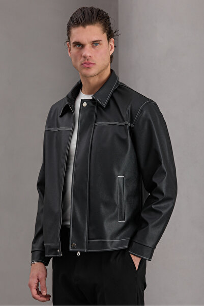Bossago New Season Men's High Quality Leather Jacket