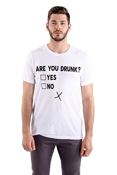 Texclusive Are You Drunk Tshirt Beer T-Shirt Alcohol Drink Themed Funny Text ...