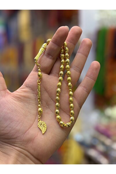 tesbihciniz Altın Renk Gümüş Kaplama Tesbih