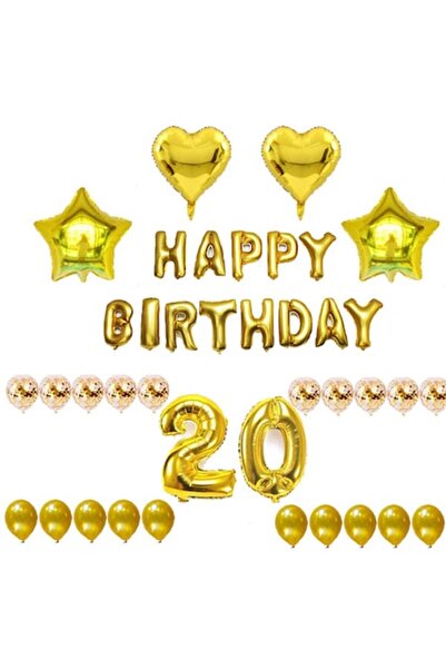 It's Party Time Set baloane aniversare 20