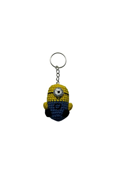 Morey Amigurumi Knitted Keychain - Handmade Bag Accessory and Gift Figure