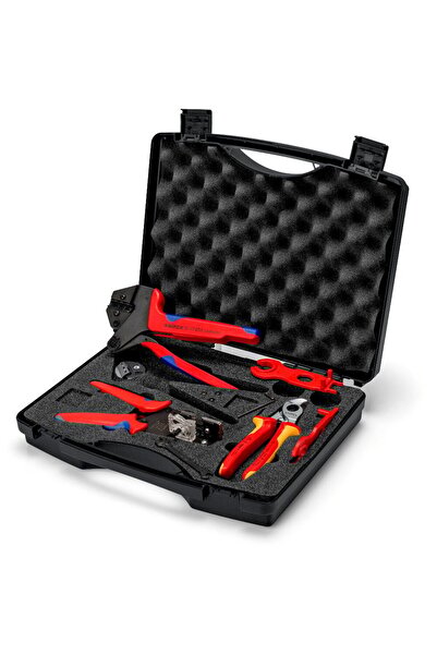 Knipex 97 9104V02 Mc4 Solar Konektörler İçin 7 Parçali Set