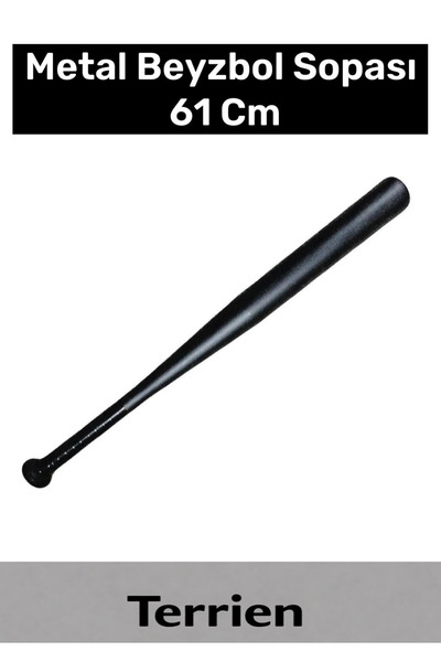 Terrien #BeyzbolSpoası Kırılmaz Kaliteli Metal Baseboll Beyzbol Sopası 61 Cm