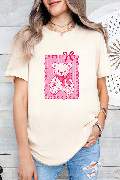 Sarah's Boutique Women's T-shirt – 100% cotton – "Bear Surprise"