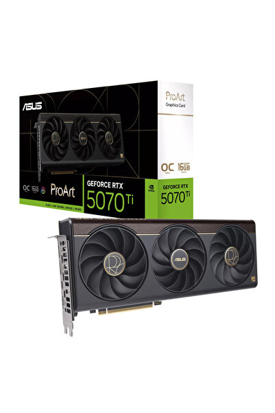 ASUS GeForce RTX 5070 Ti 16GB O C PROART-RTX5070TI-O16G GDDR7 256Bit Gaming (...