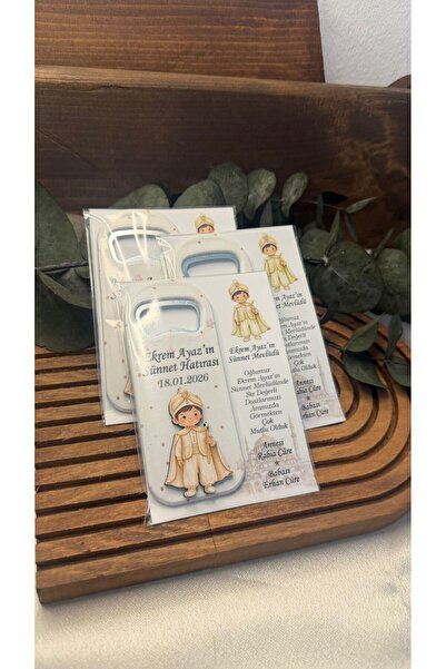 Gizem Graphic Sünnet Temalı Açacak Magnet 20'li Paket