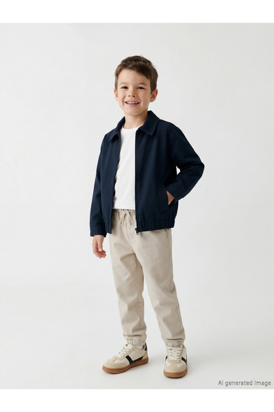 LC Waikiki Vizyon New Season Elastic Waist Boys' Trousers