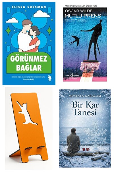 TÜRKİYE İŞ BANKASI KÜLTÜR YAYINLARI Görünmez Bağlar - Kolektif + Mutlu Prens ...