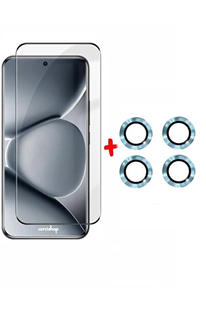 corcishop Redmi Note 15 Pro+ Plus Curved Edge Screen Protector Tempered Unbre...