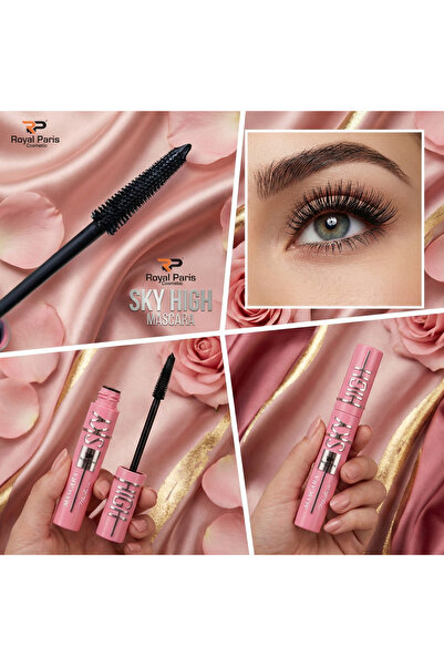 RP Royal Paris Cosmetic Black Mascara with Ultra Volume and Endless Length Ef...
