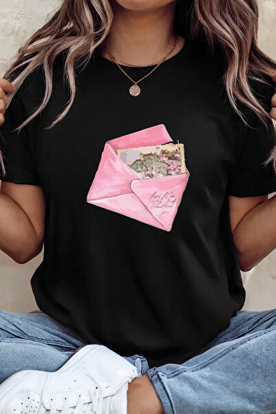 Sarah's Boutique Women's T-shirt – 100% cotton – "Love Letter"