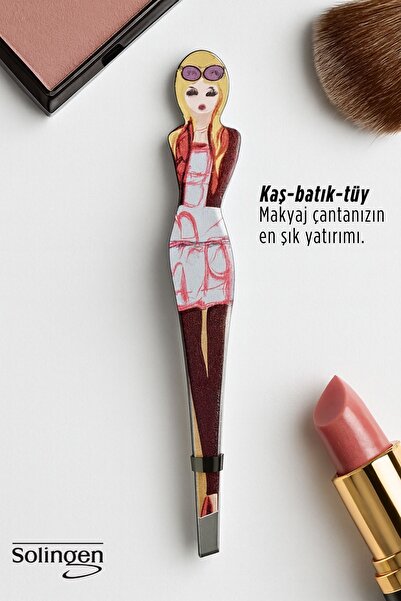 Transformacion Profesyonel Eğimli Uçlu Stil İkonu Paslanmaz Çelik Kaş Cımbızı...