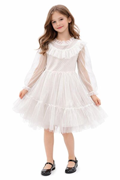 ümitteks iş ve okul kıyafetleri 23 Nisan Kız Çocuk Gösteri Elbiseleri Sahneye...