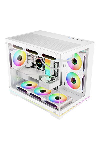 Next Gaming Orion Neon 6x ARGB Fan Kumanda ve Kontrolcü Micro ATX Boş Bilgisa...