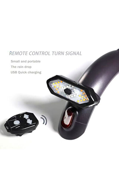 OEM Stop si semnalizare cu telecomanda pentru trotinete electrice