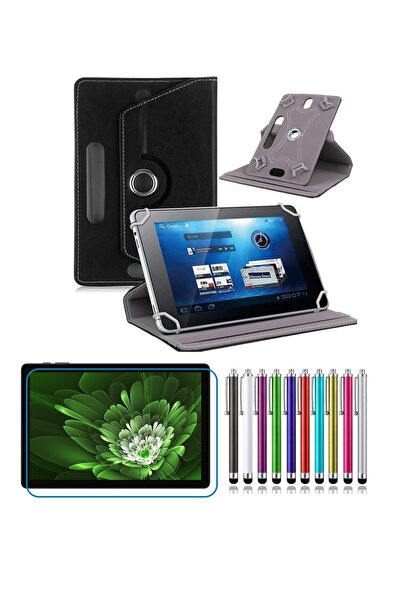 DUHALINE Tablet Case with Stand + Nano Shatter-Resistant Screen Protector + T...