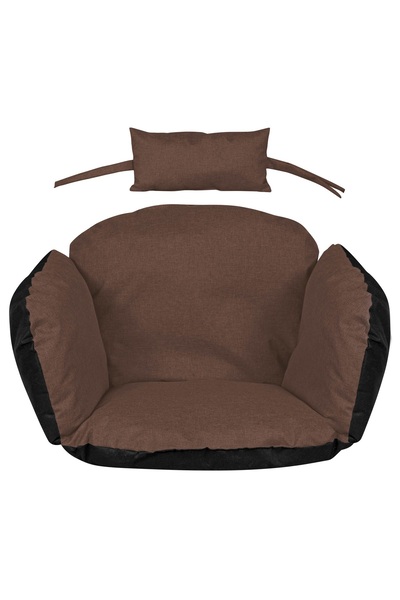 Other Garden cushion 112x113 cm for hanging chair stork's nest waterproof brown