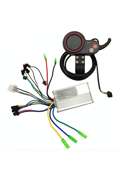 OEM Kit trotineta electrica controller + display QS-S4 36-48V 350W